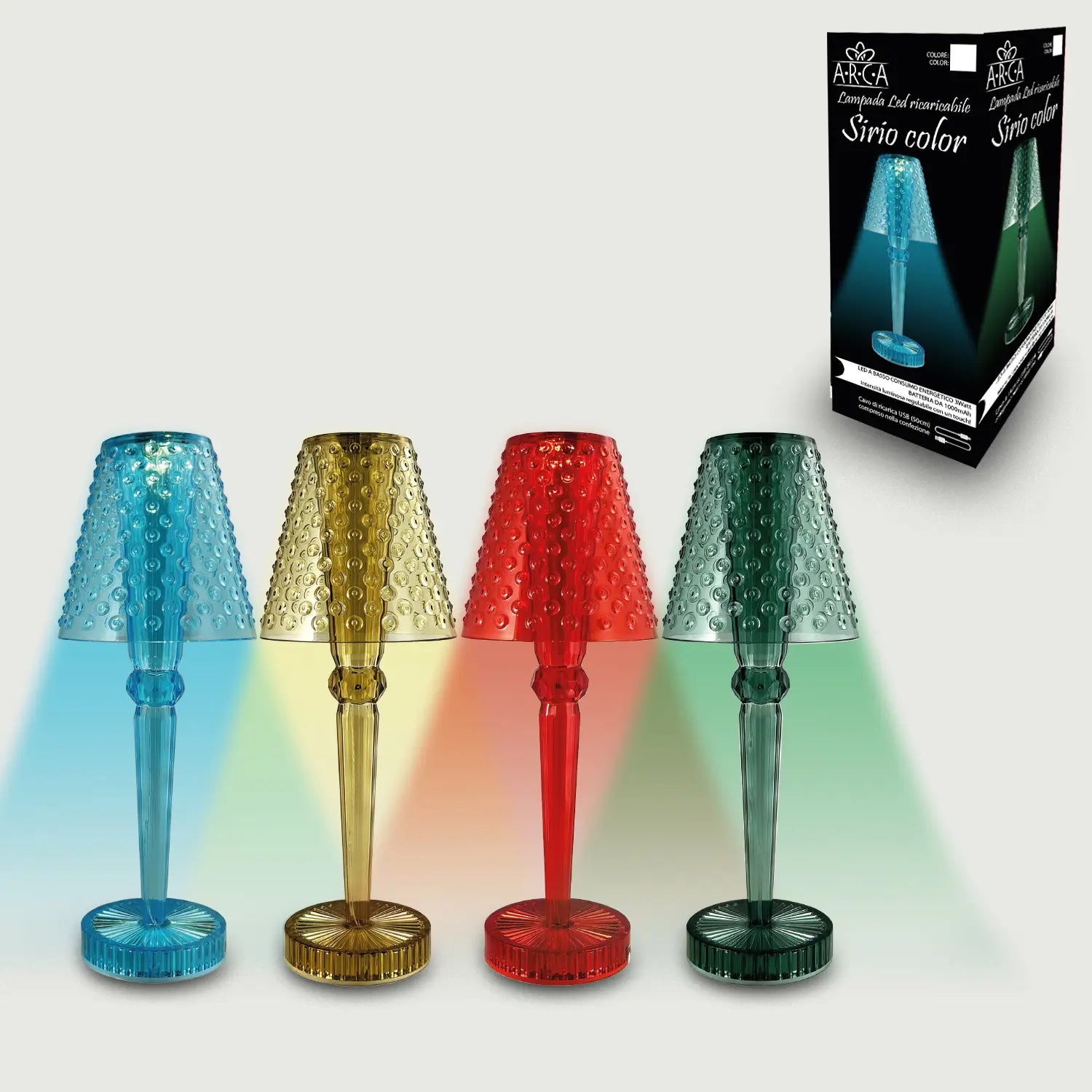 Lampada led ricaricabile