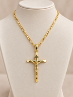 Collana con Crocifisso INRI – Disponibile in Oro Giallo o Oro Bianco