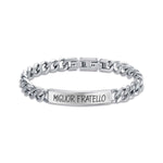 BRACCIALE DA UOMO IN ACCIAIO MIGLIOR FRATELLO