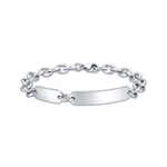 BRACCIALE DA UOMO IN ACCIAIO CON ELEMENTO IN ACCIAIO