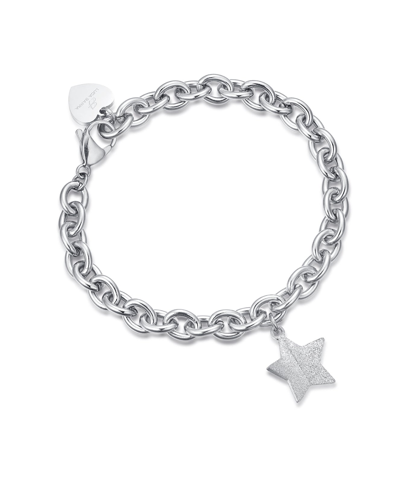 BRACCIALE IN ACCIAIO CON STELLA