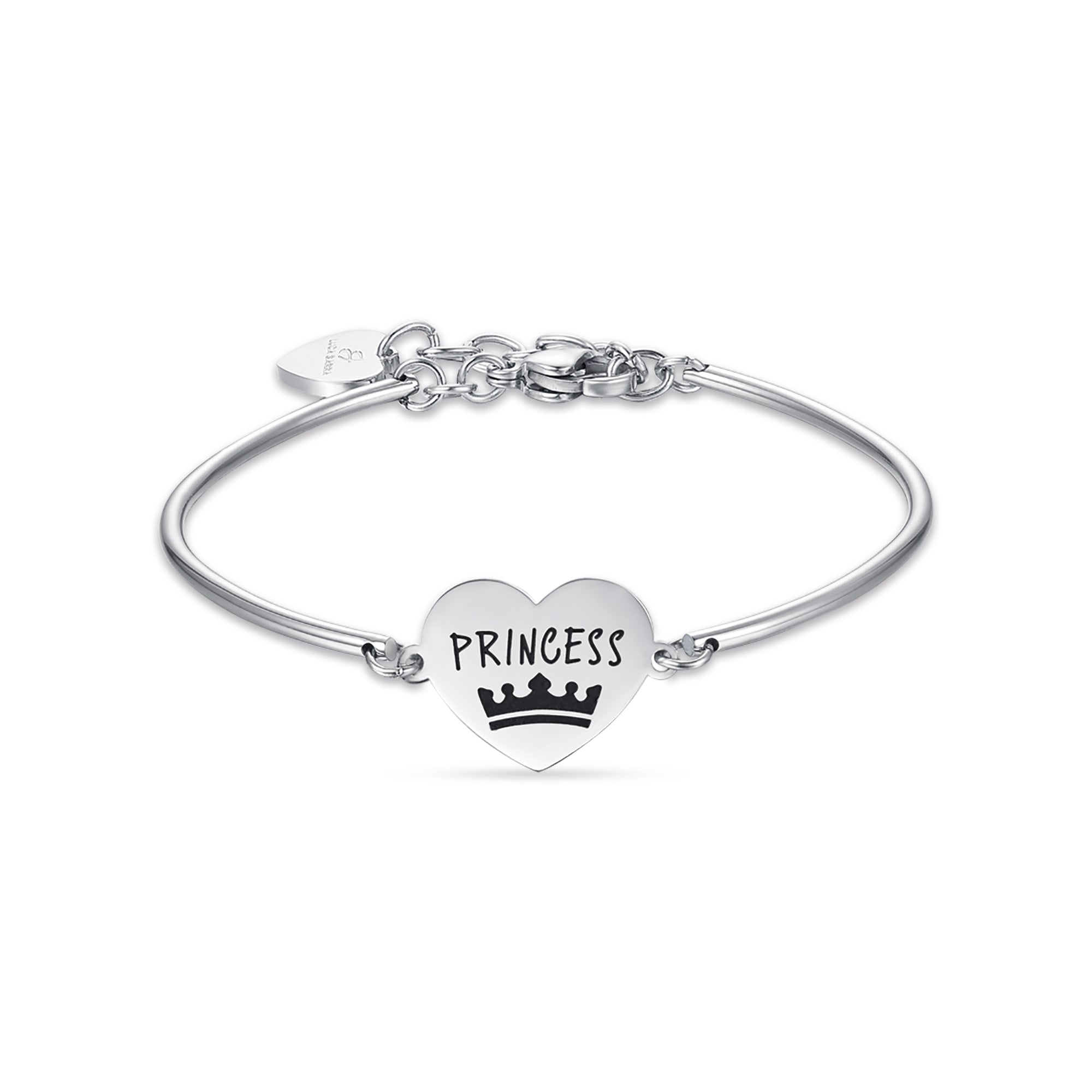 BRACCIALE IN ACCIAIO CON SCRITTA PRINCESS