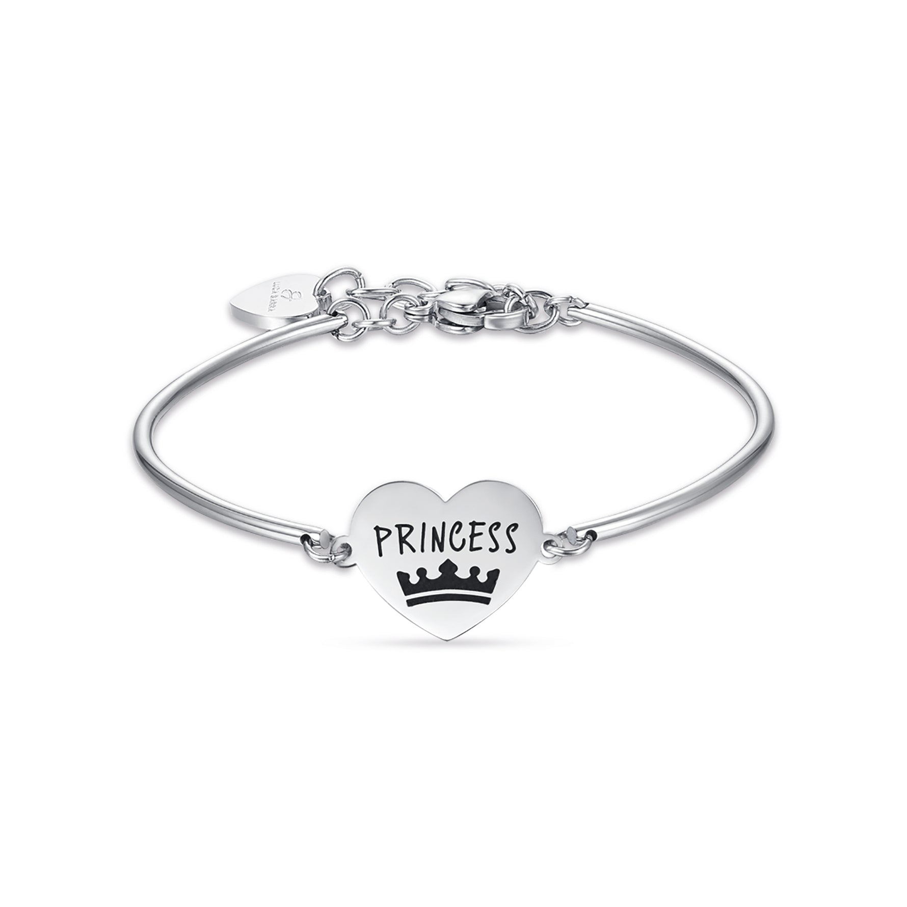 BRACCIALE IN ACCIAIO CON SCRITTA PRINCESS