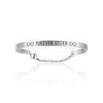 BRACCIALE DA DONNA IN ACCIAIO FOREVER SISTER