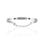 BRACCIALE DA DONNA IN ACCIAIO MAKE A WISH