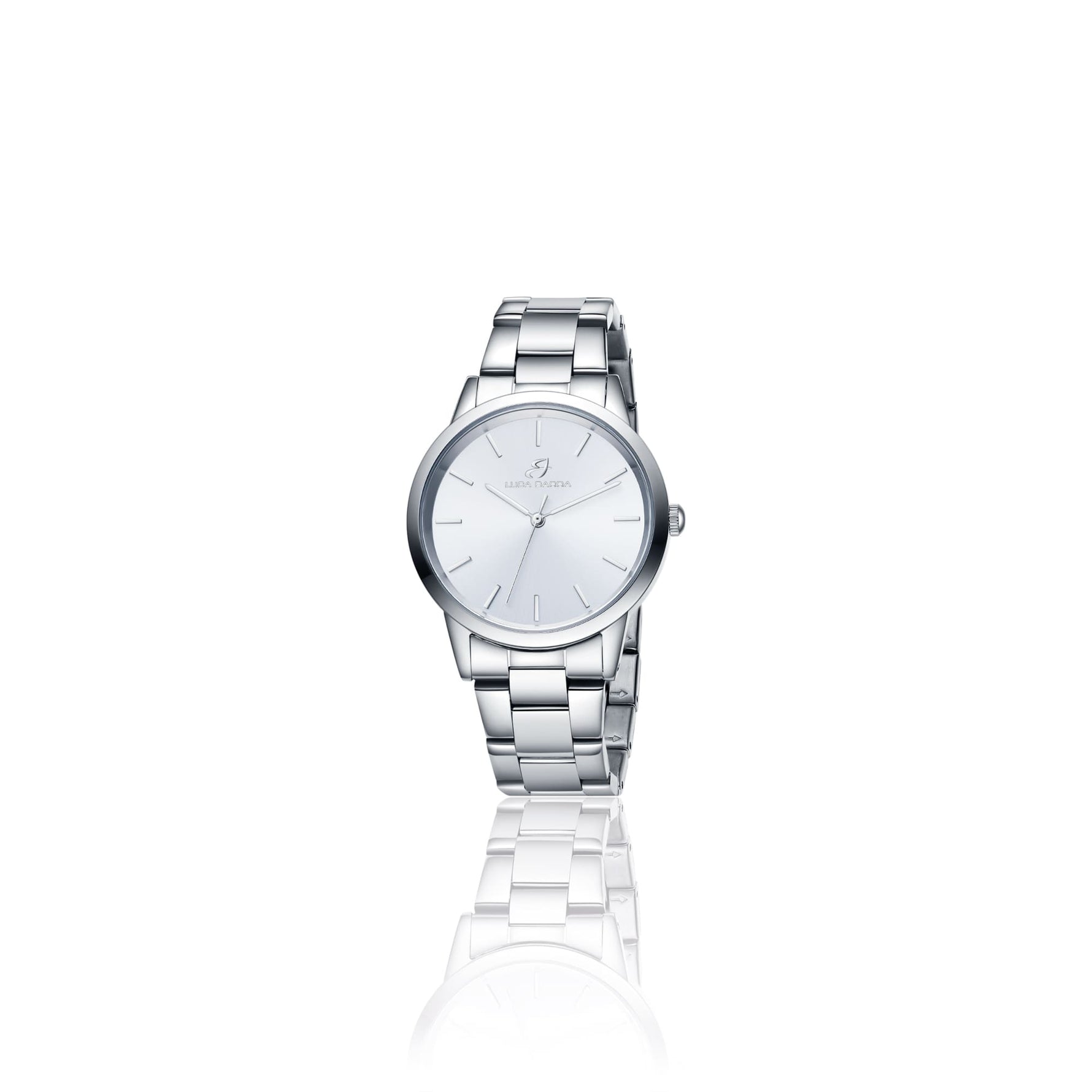 OROLOGIO DA UOMO IN ACCIAIO CON CASSA IN ACCIAIO QUADRANTE SILVER