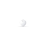 CHARM CUORE IN ACCIAIO