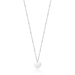 COLLANA DA DONNA IN ACCIAIO CON CUORE