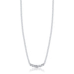 COLLANA DA DONNA IN ACCIAIO DREAM CON CRISTALLI BIANCHI