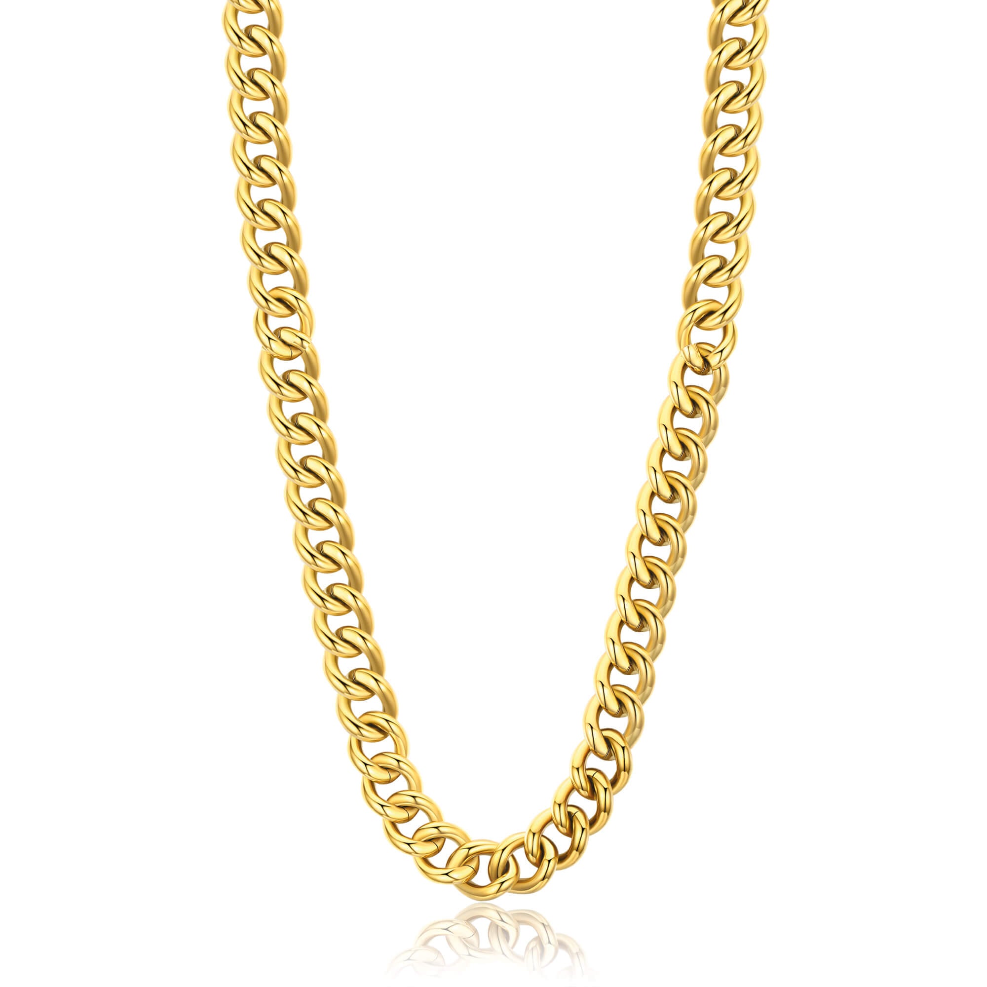 COLLANA IN ACCIAIO IP GOLD