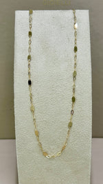 Collana specchio da donna in oro giallo 18kt