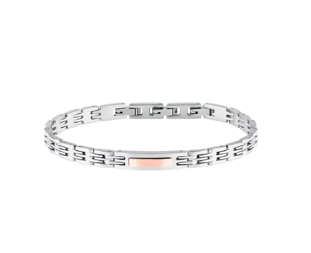 Bracciale TRUSSARDI uomo in acciaio - TJAXV34