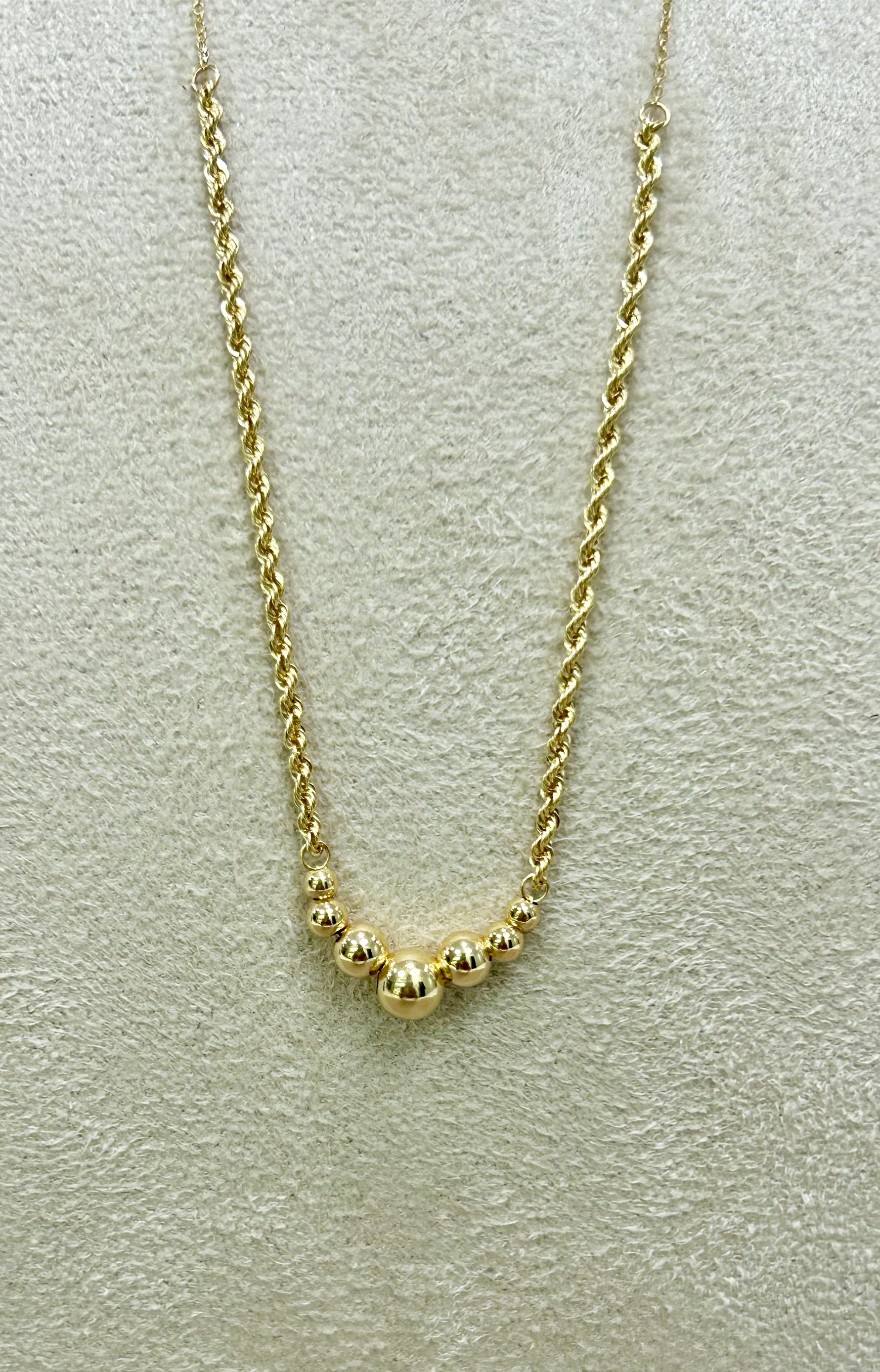 Collana donna in oro giallo 18kt alta manodopera