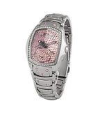 Orologio Chronotech Cartoon da donna in acciaio e cristalli colorati - CT.7896LS/87M
