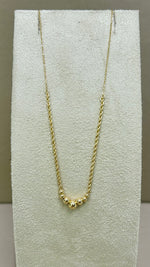 Collana donna in oro giallo 18kt alta manodopera