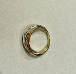Anello donna nei tre colori in oro 18kt