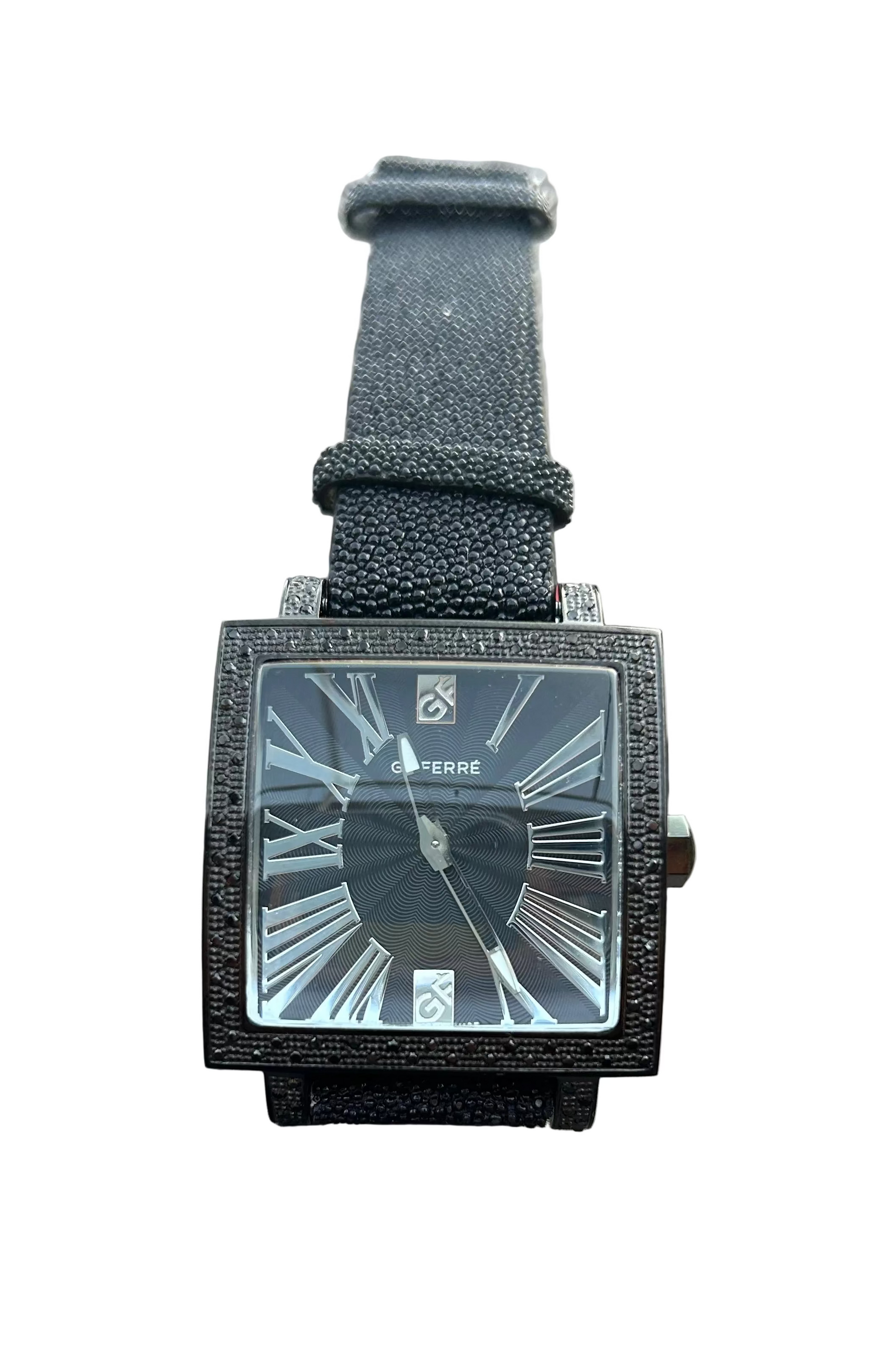 Orologio GF FERRE’ unisex o da donna con cristalli neri