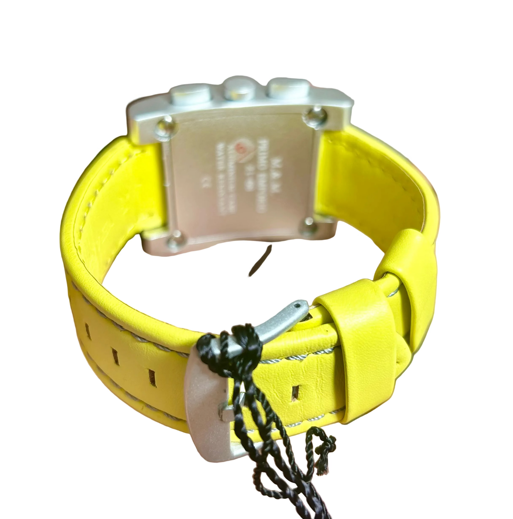 Orologio M&M Primo Emporio uomo , cronografo con cassa quadrata in alluminio