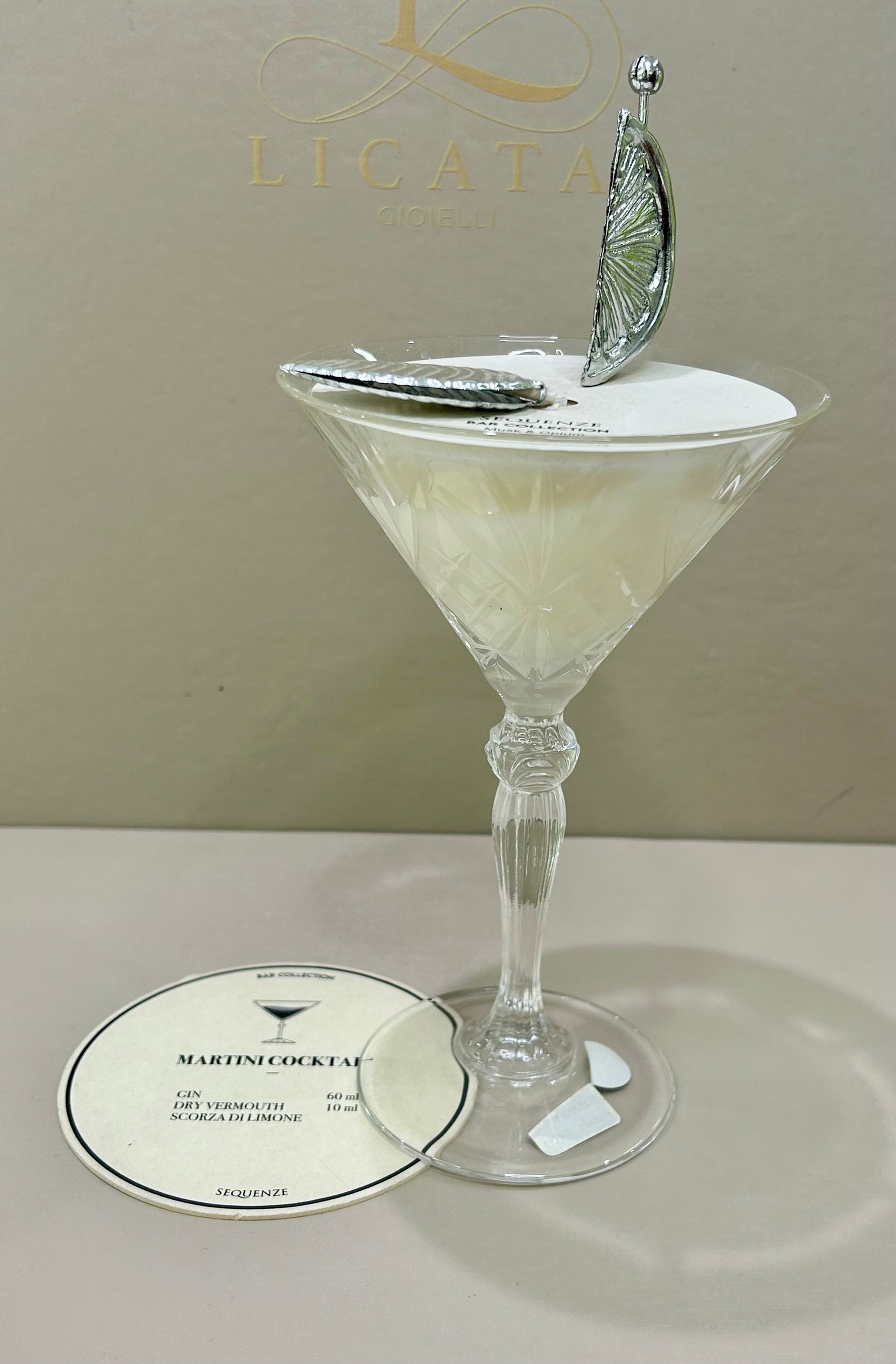 Candela profumata SEQUENZE Martini cocktail bar collection SQ2702/1
