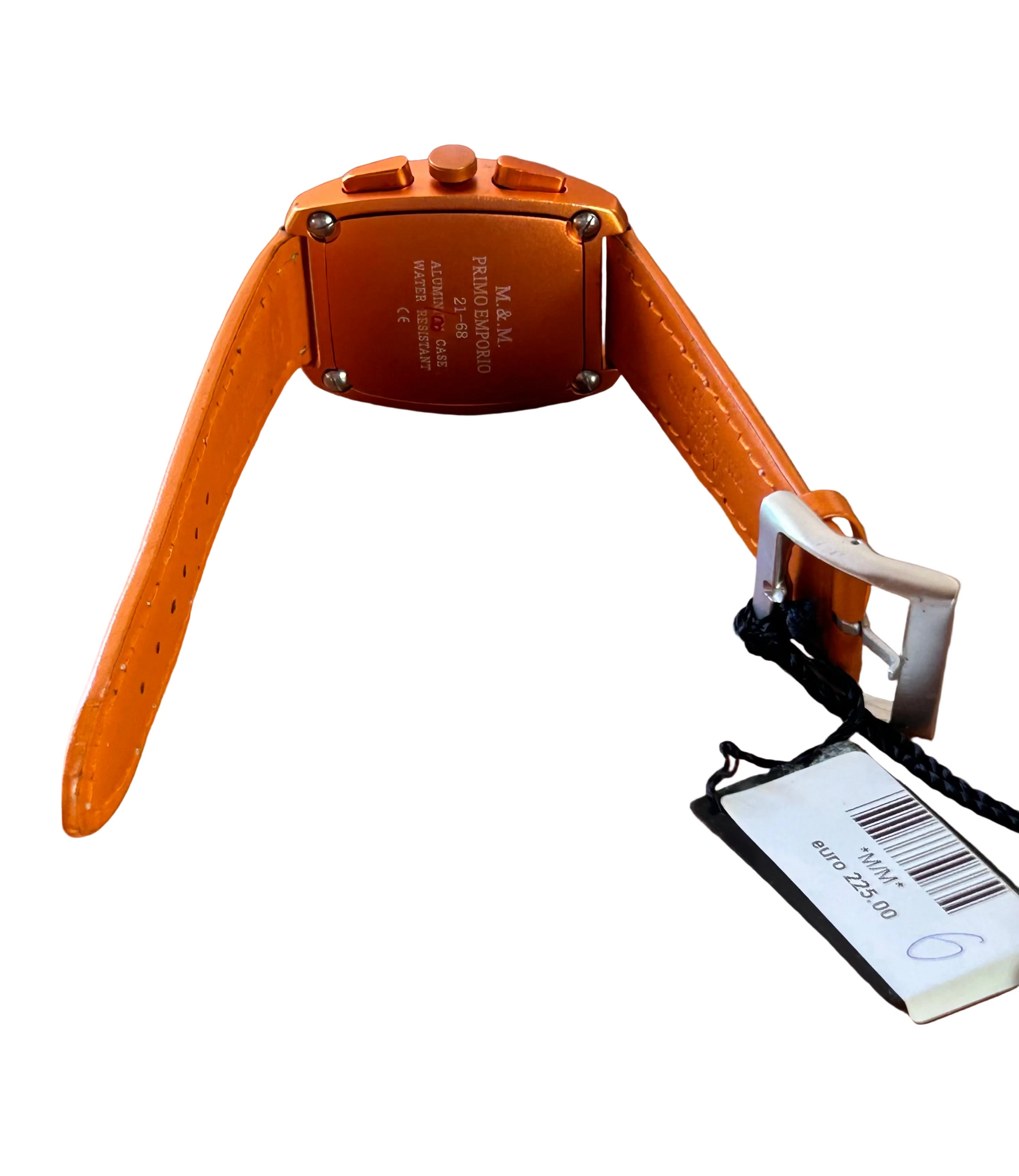 Orologio M&M Primo Emporio uomo cronografo cassa alluminio