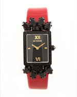 Orologio GF FERRE’ donna con cristalli neri cassa rettangolare