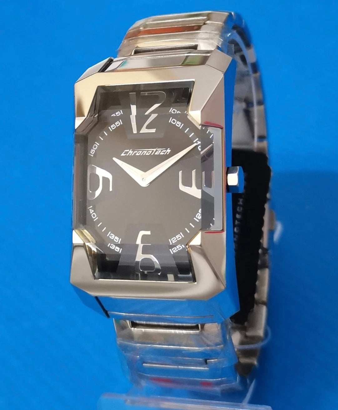 Orologio Chronotech unisex acciaio cassa quadrata - CT.7920L/02M