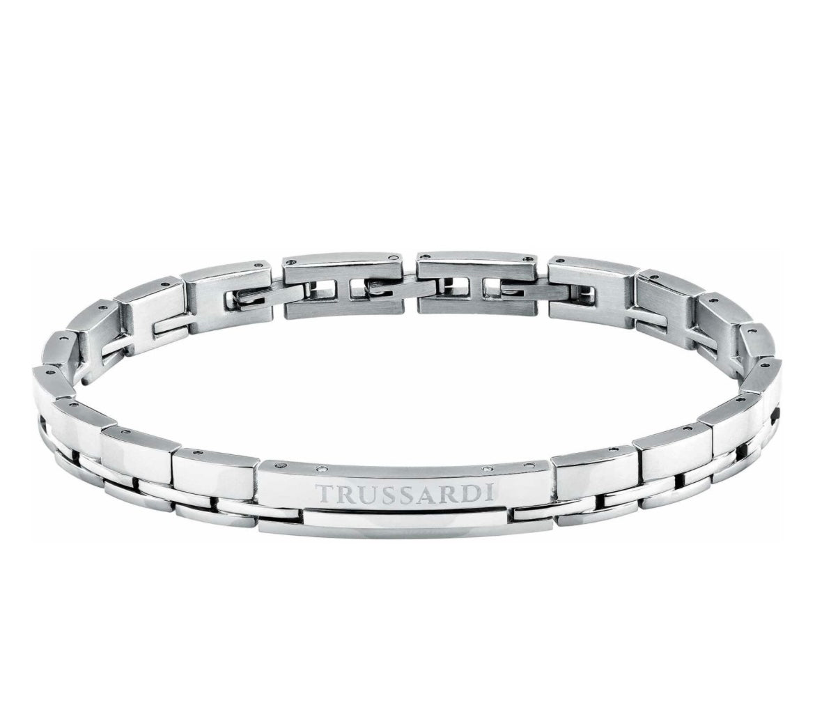 Bracciale TRUSSARDI uomo in acciaio -TJAXV05