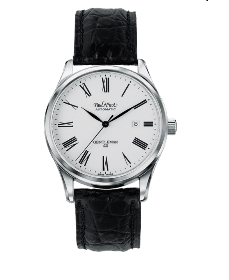 Orologio Paul Picot Gentleman cinturino in pelle - 4404S