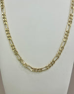 Collana girocollo maglia 3+1 unisex in oro giallo 18kt