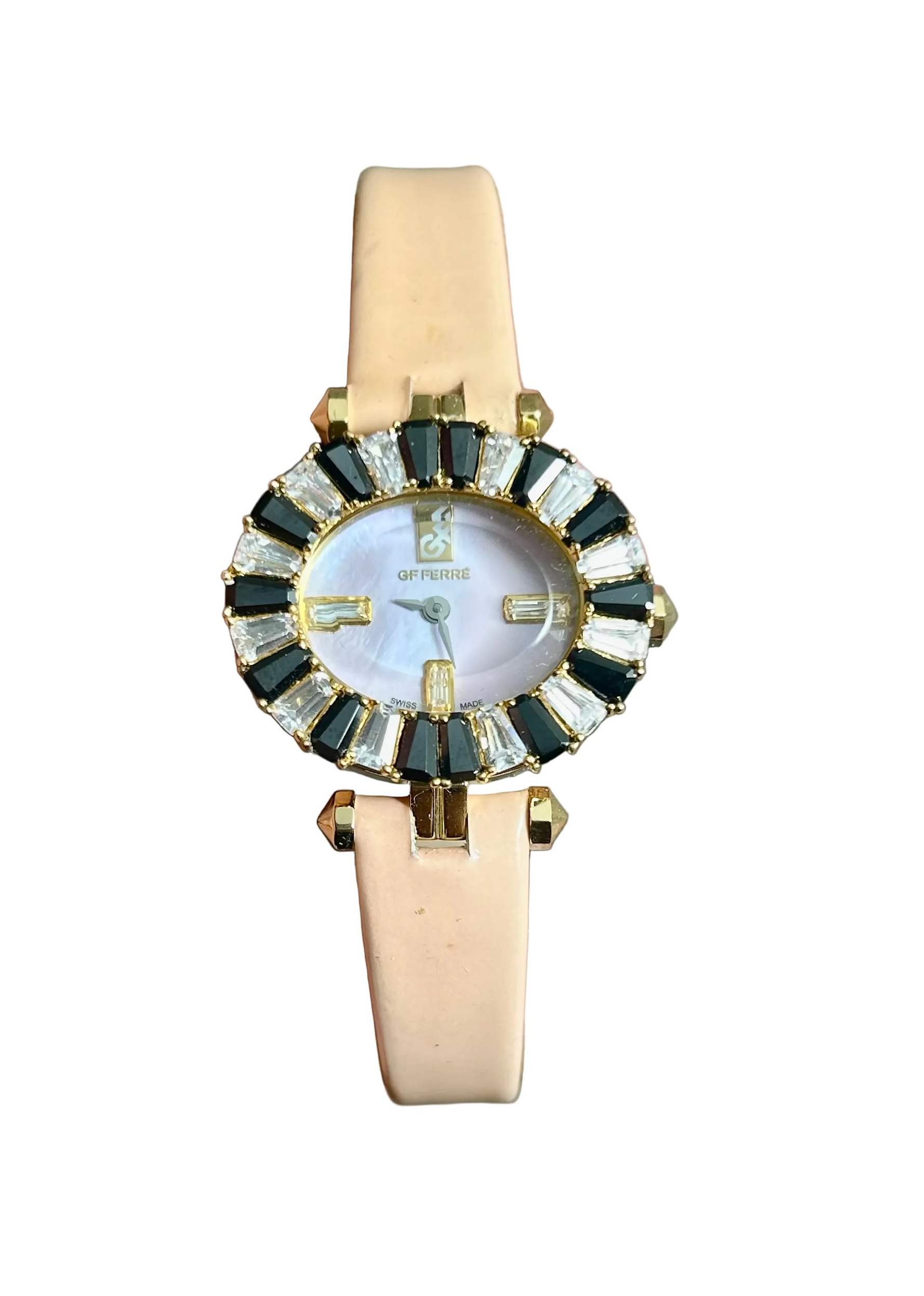 Orologio GF FERRE’ donna cassa ovale con cristalli colorati