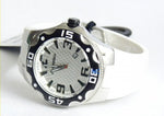 Orologio Chronotech cinturino caucciù bianco solo tempo CT.7092M/09