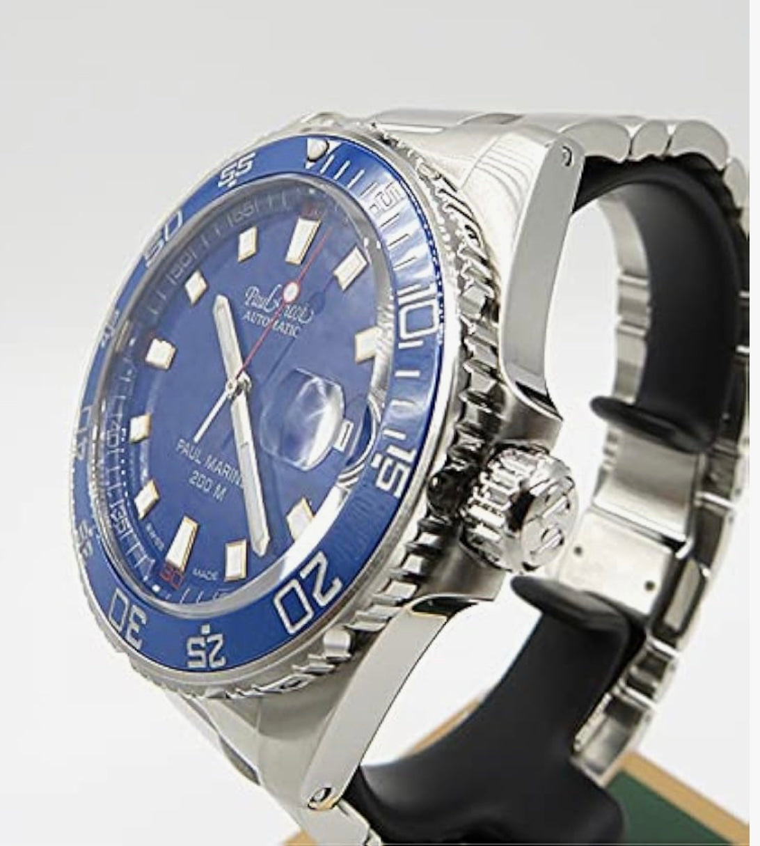 Orologio Paul Picot  Paul Mariner lll blu uomo - 4351S