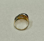 Anello in oro 18kt nei tre colori dell’oro