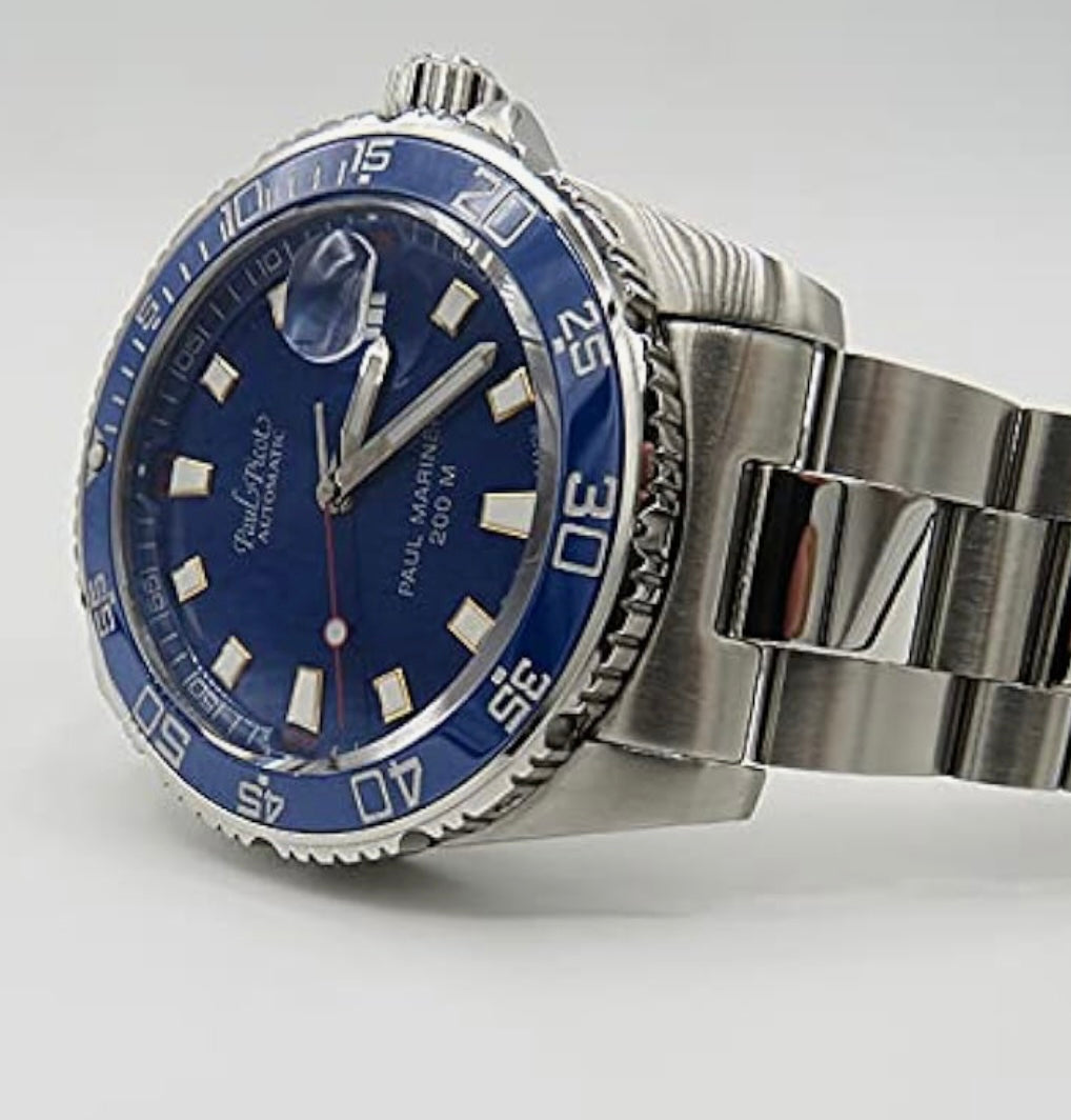Orologio Paul Picot  Paul Mariner lll blu uomo - 4351S