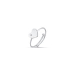 ANELLO IN ACCIAIO CON CUORE