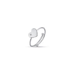 ANELLO IN ACCIAIO CON CUORE