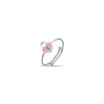 ANELLO IN ACCIAIO CON CUORE LUCCHETTO