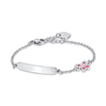 BRACCIALE IN ACCIAIO CON FARFALLA