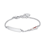 BRACCIALE IN ACCIAIO CON MACCHINA