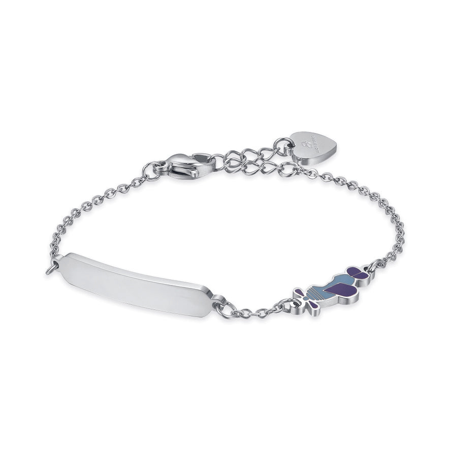 BRACCIALE IN ACCIAIO CON AEREO