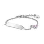 BRACCIALE IN ACCIAIO CON UNICORNO