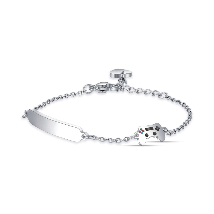 BRACCIALE IN ACCIAIO CON JOYPAD