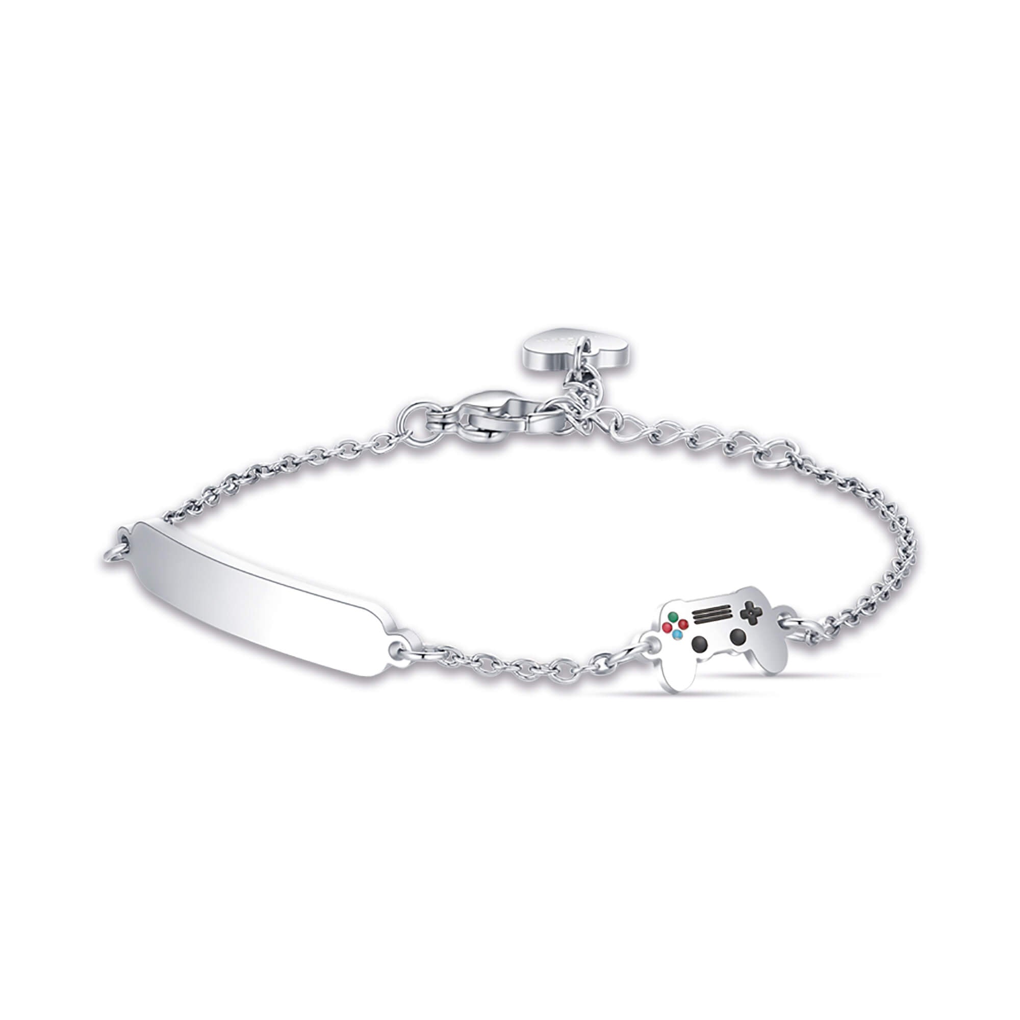 BRACCIALE IN ACCIAIO CON JOYPAD