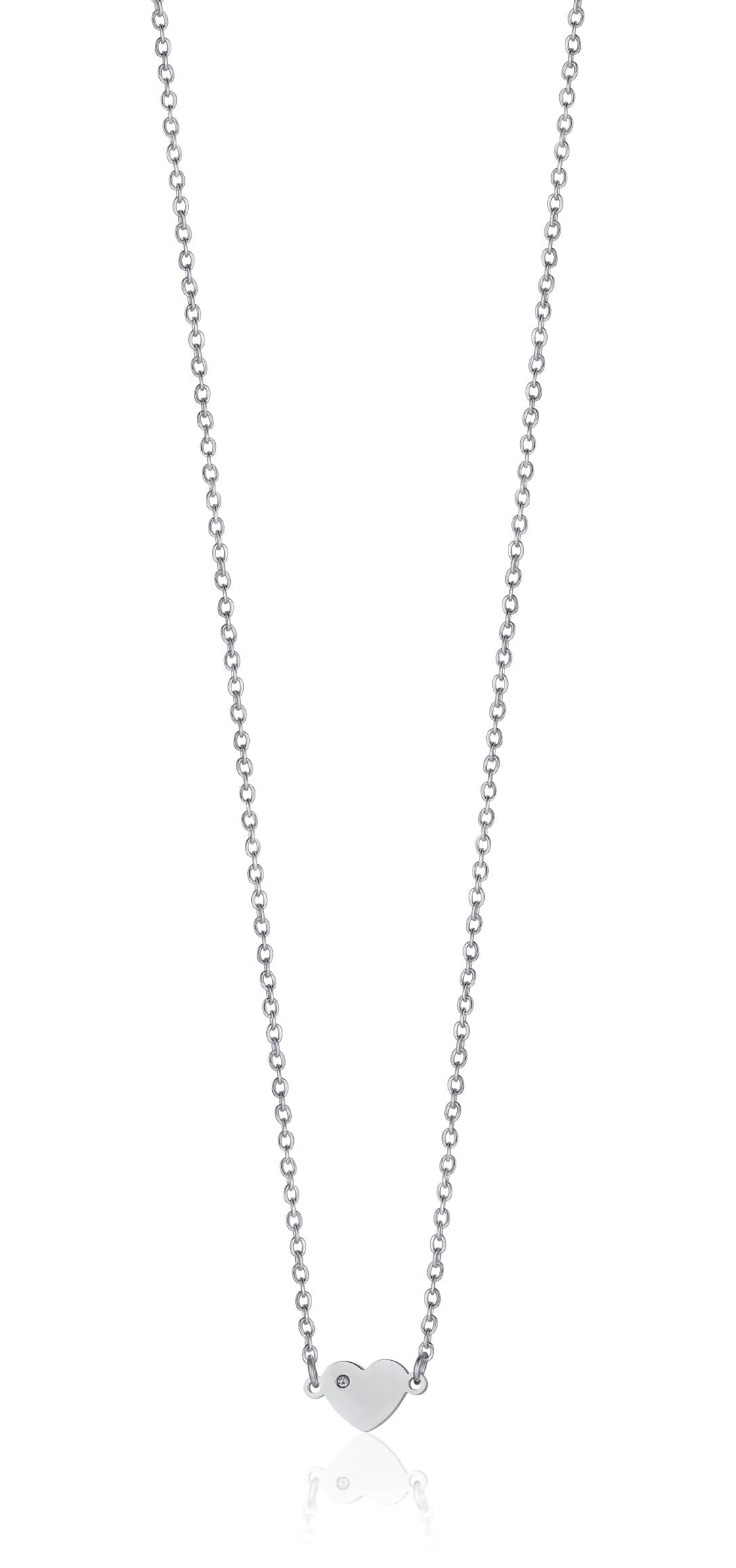 COLLANA IN ACCIAIO CON CUORE