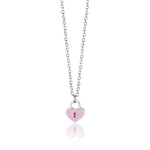 COLLANA IN ACCIAIO CON CUORE LUCCHETTO