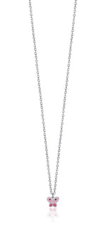 COLLANA IN ACCIAIO CON FARFALLA
