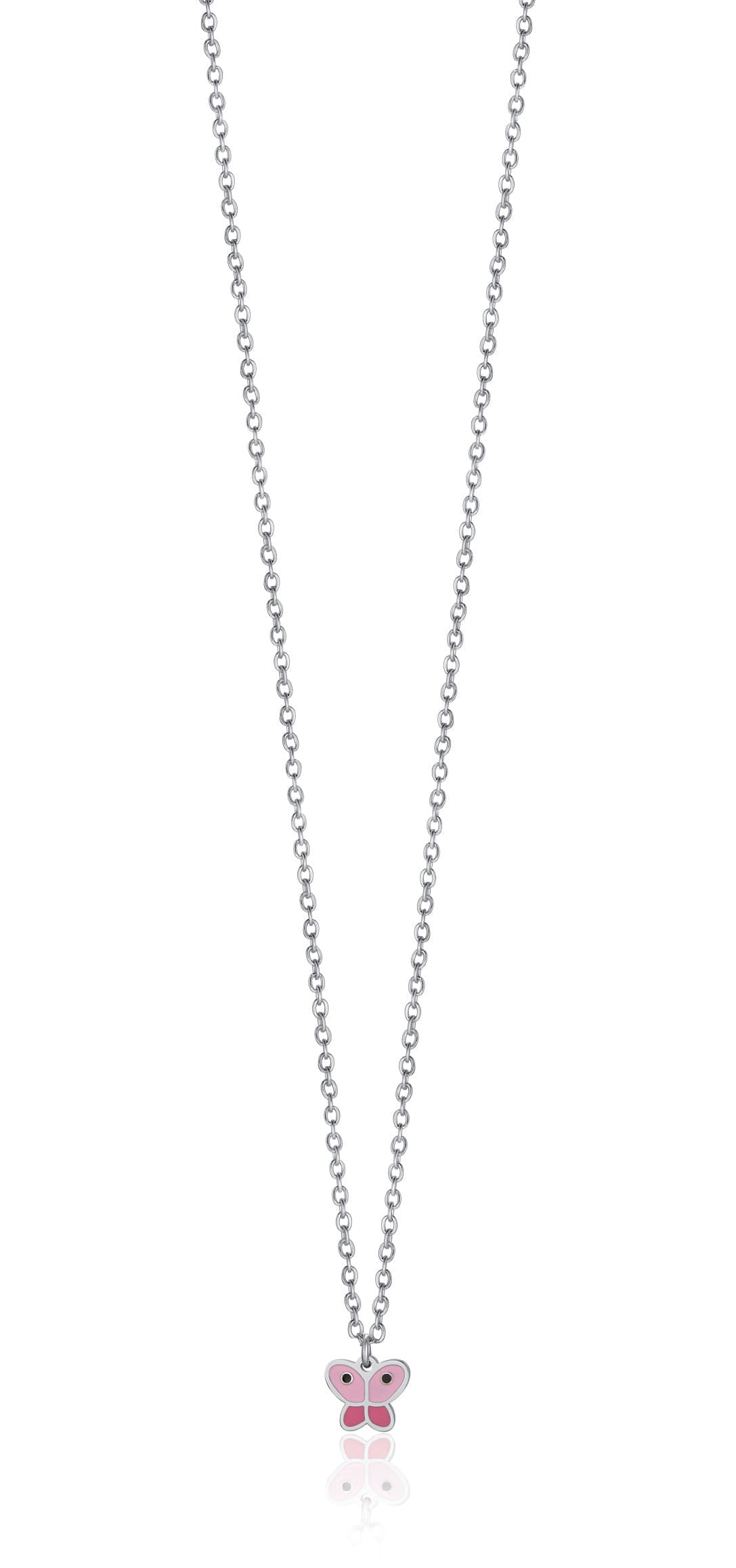 COLLANA IN ACCIAIO CON FARFALLA