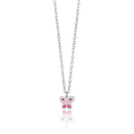 COLLANA IN ACCIAIO CON FARFALLA