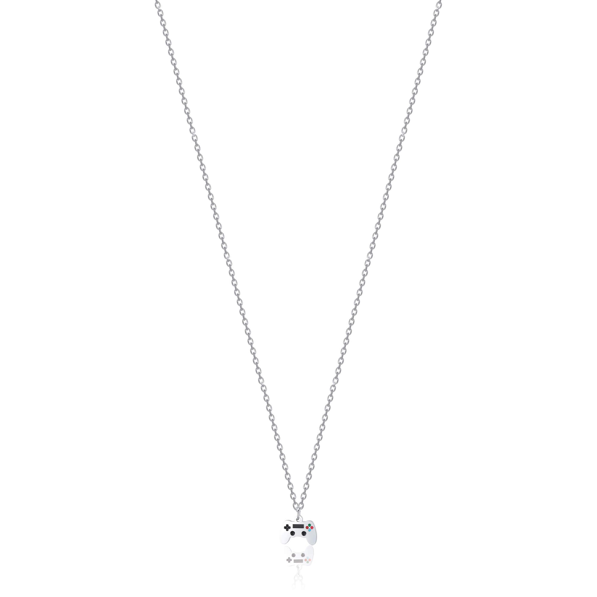 COLLANA IN ACCIAIO CON JOYPAD