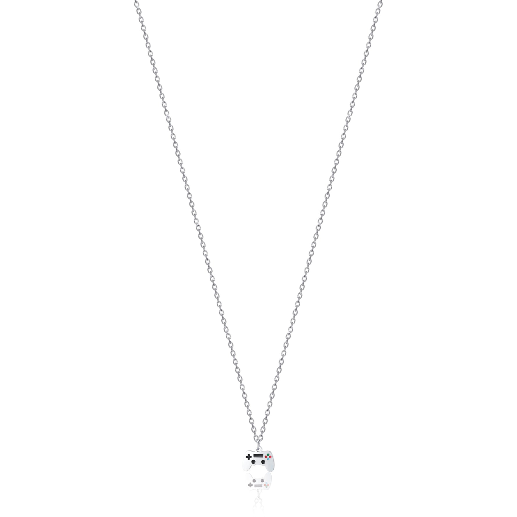 COLLANA IN ACCIAIO CON JOYPAD